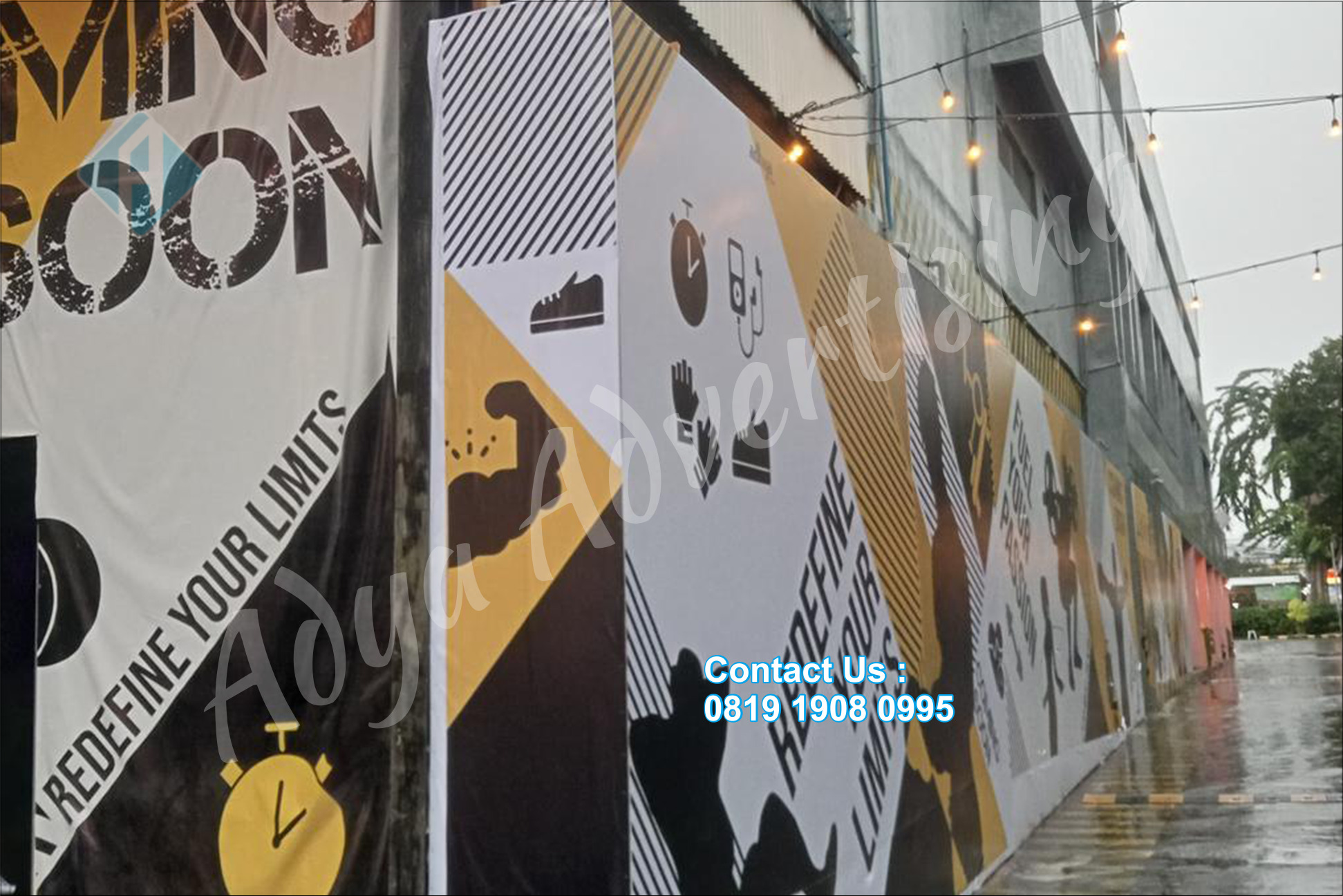 jasa pemasangan hoarding pagar di subang