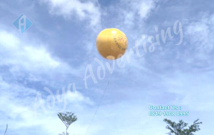 balon udara promosi untuk event di bogor