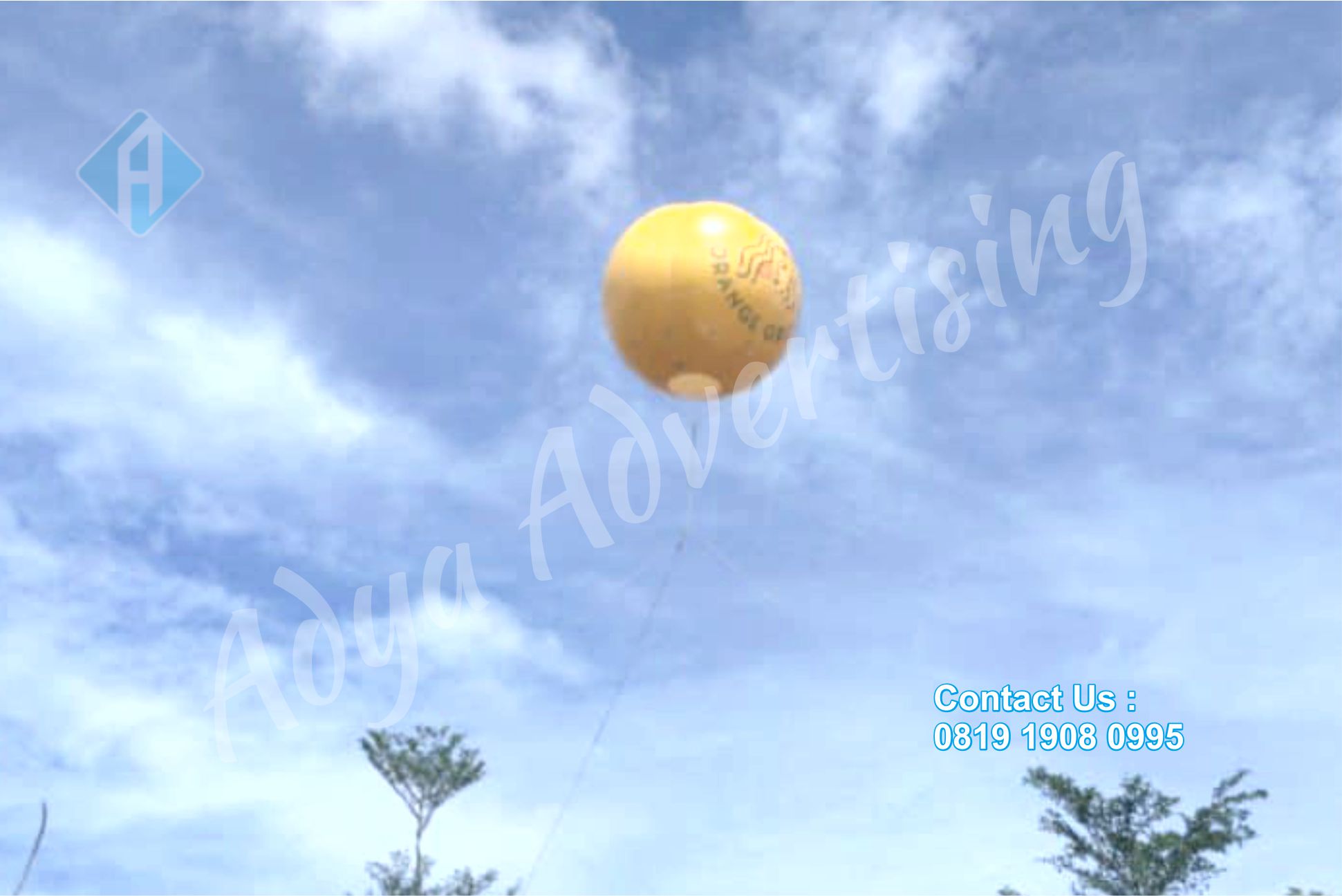 balon udara promosi untuk event di bogor