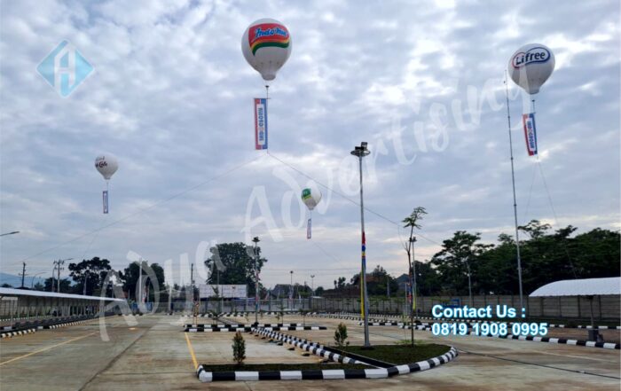 balon udara promosi untuk event di tangerang